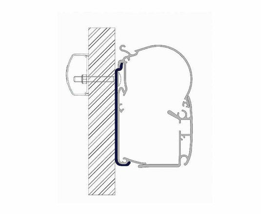 Adattatore standard per Prostor 400/500 5x75cm 438907
