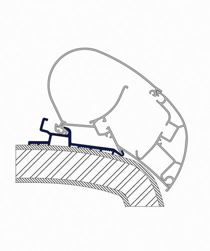 Set di adattatori per Prostor 600, Hymer SX, 4,0m 43901