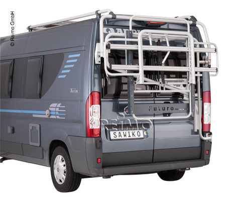 Portapacchi posteriore Sawiko per Fiat Ducato 2006 H3 per 2 biciclette in su 44002