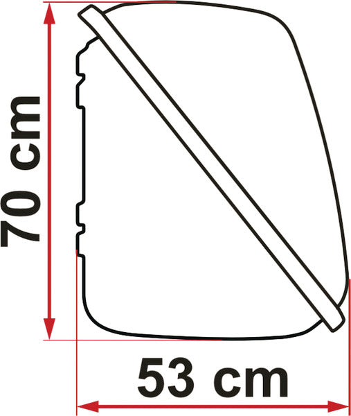Portapacchi per portabiciclette - Ultra Box 500 44019