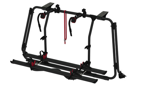 FIAMMA Carry Bike PRO portapacchi posteriore VW T6 per 2 ruote, nero profondo 440221