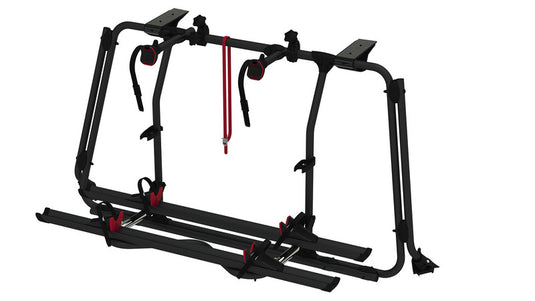 FIAMMA Carry Bike PRO portapacchi posteriore VW T6 per 2 ruote, nero profondo 440221