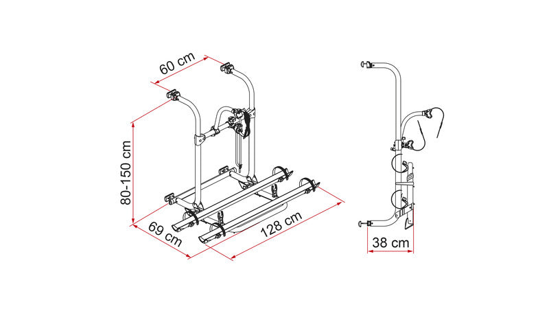 Load image into Gallery viewer, Heckträger Carry Bike PRO 440409

