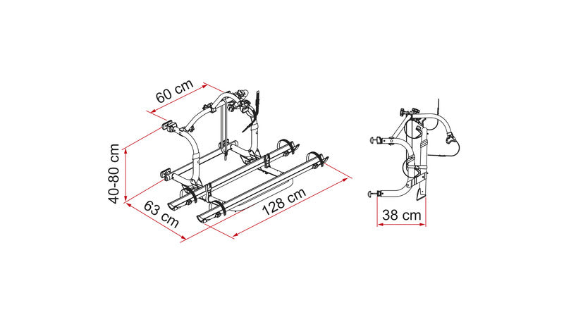Load image into Gallery viewer, Hecktr.Carry Bike PRO C 440411
