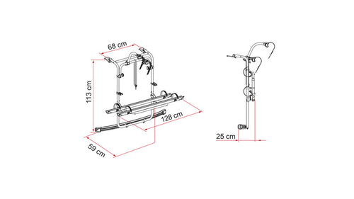 Carry-Bike VW Caddy 440418