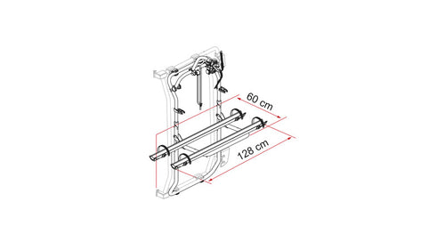 Carry-Bike Frame DeepBlac 440427