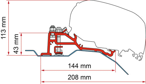 Kit Ducato H2 Skyroof 440517