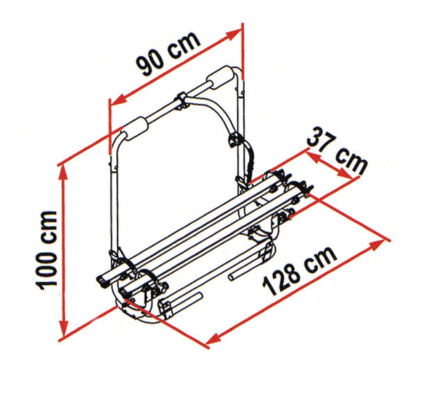 Load image into Gallery viewer, Portabarra di traino XL A Pro 200 440644
