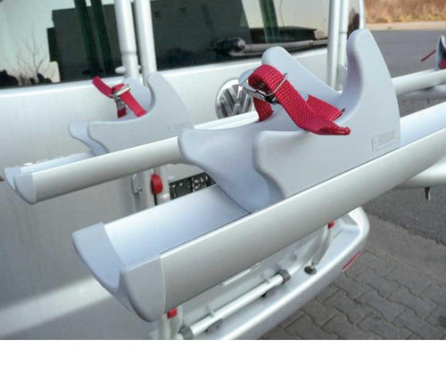 Portabiciclette posteriore per portellone posteriore VW-T5 per 2 biciclette 44077
