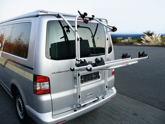 Portabiciclette posteriore per portellone posteriore VW-T5 per 2 biciclette 44077