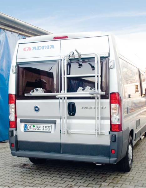 Portapacchi posteriore per Ducato dall'anno 06 in poi per 2 ruote 44079