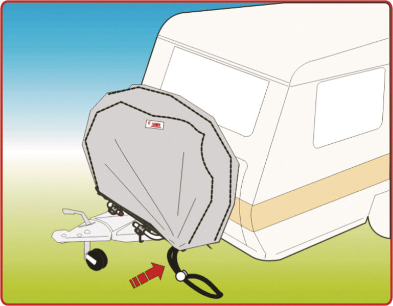 Load image into Gallery viewer, Copri-bici Copri-bici Copri-bici - Caravan 44135
