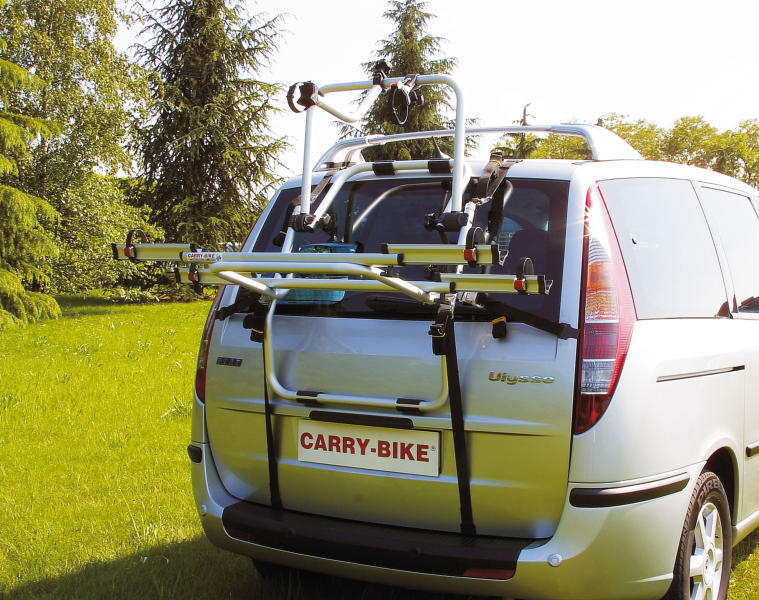 Load image into Gallery viewer, Portabiciclette universale Fiamma Zaino portabiciclette per 2 biciclette 441510
