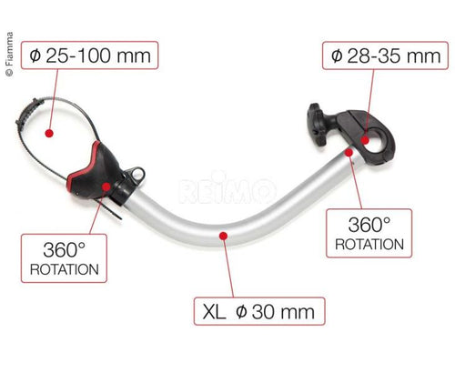 Montaggio su cerchio Blocco Bicicletta Pro S D1 441524