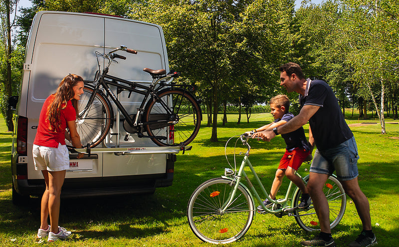 Load image into Gallery viewer, FIAMMA Carry Bike per VW Crafter con capacità di carico fino a 50 kg 441527

