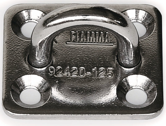 Kit occhielli di fissaggio in acciaio inox versione stabile 4 pezzi in set 44176