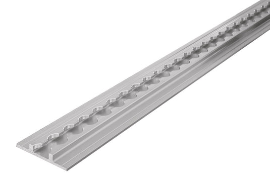 Binario di ancoraggio extra largo, per il montaggio a parete e a pavimento 44302