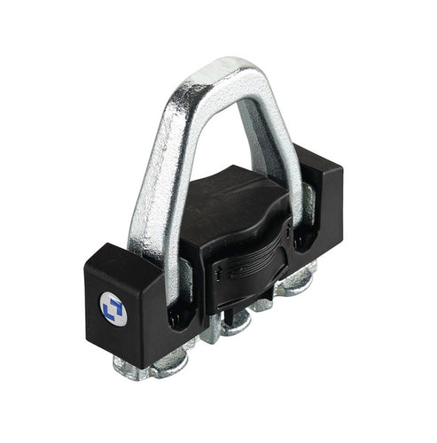 Occhiello ad anello per impieghi gravosi Acciaio, plastica 44324