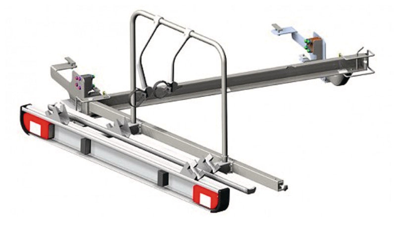 Load image into Gallery viewer, EuroCarry E-Bike carrier per Fiat Ducato dal 2006, carico utile fino a 80 kg. 44351
