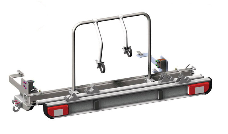 Load image into Gallery viewer, EuroCarry E-Bike carrier per Fiat Ducato dal 2006, carico utile fino a 80 kg. 44351
