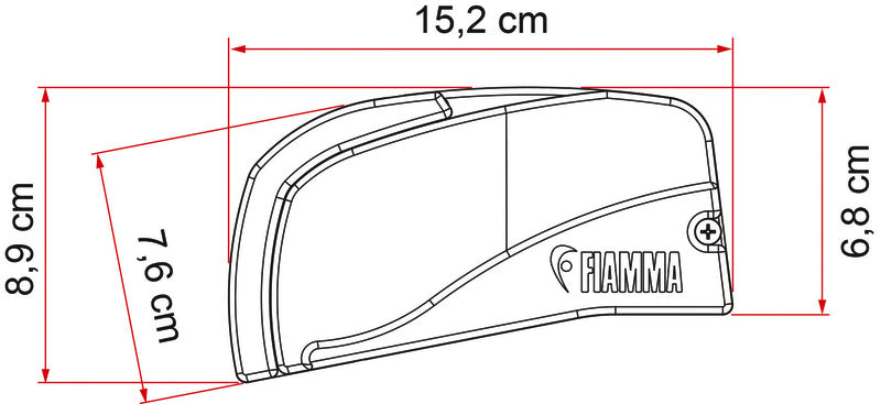 Load image into Gallery viewer, Tenda da sole Fiamma F40 per VW T5/T6 senza binario del tetto 44364
