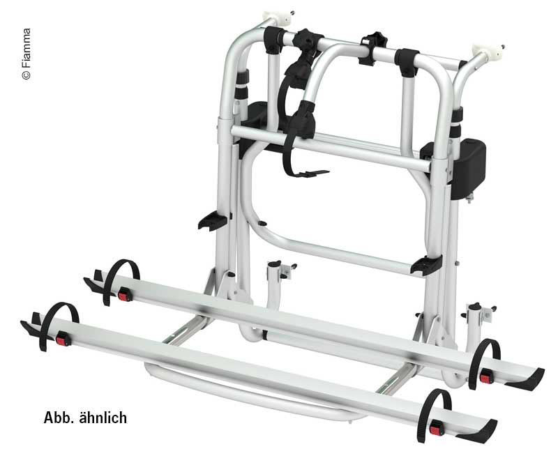Load image into Gallery viewer, Portabiciclette posteriore Carry Bike Lift 77 per 2 ruote, carico massimo 60kg, blu 44464
