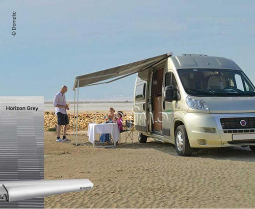 Tenda da tetto Dometic Perfect Roof 2000 L:3,25m colore tessuto: Grigio orizzont 447026