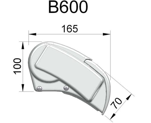 PERFETTROOF PR 2500 - 3,75m Nero / Grigio Orizzontale 447274