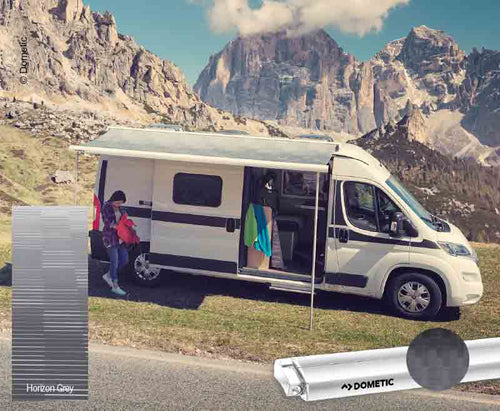 PR 2000 Kit estraibile da 3,25 m VW Crafter, MAN TGE, custodia: antracite 44740