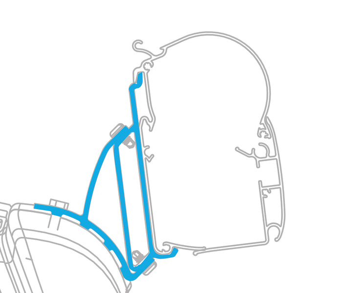 Load image into Gallery viewer, PW1100 2,6m Kit RenaultTrafic,Vivaro,NV300 Antro a piedi, panno:Horizon Grey 44751
