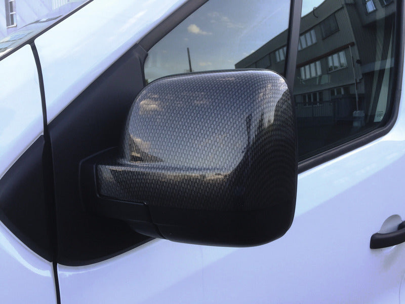 Load image into Gallery viewer, Patta a specchio in carbonio per Renault Trafic 45800
