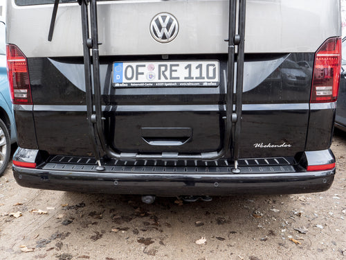 Protezione del paraurti in acciaio inossidabile e carbonio per VW Transporter T5 45845