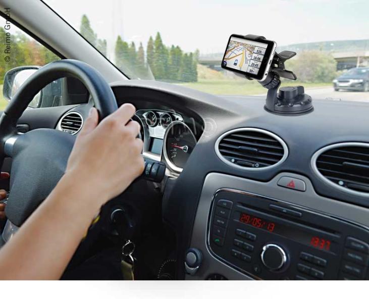 Load image into Gallery viewer, Portacellulare universale Navi/Mobile, nero 46238
