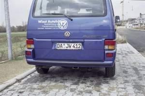 Paraurti VWT4 KR 6 parti dall'anno 3/96, nero 46247