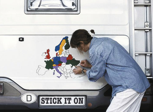Adesivi Europa Set Europa Stickers Set Europa Stickers Card 46438