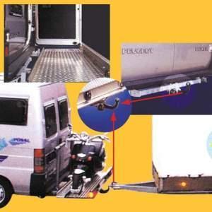 Carica immagine in Galleria Viewer, Piattaforma di trasporto con gancio di traino Ducato da BJ 94-02/02 46620
