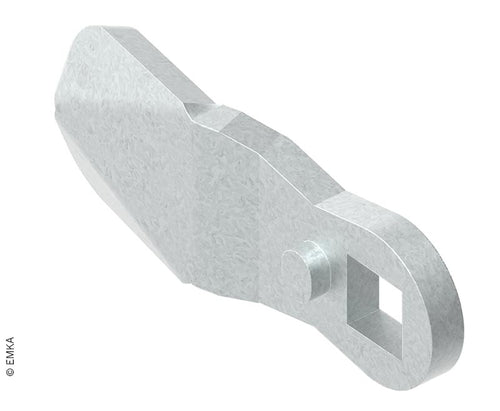 Linguetta per serratura, altezza: 16mm, lunghezza: 45mm 467386