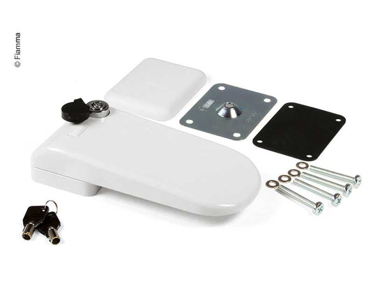 Porta sicura Magnum lunga Sicurezza esterna, bianca 467440