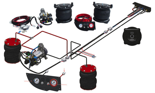 Sistema di sospensioni pneumatiche Comfort da 7,3