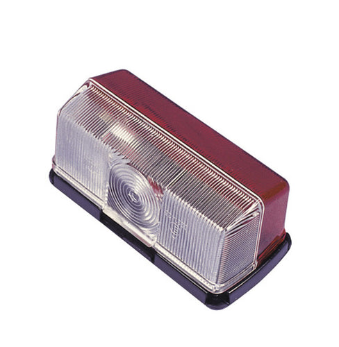 Luce d'ingombro con base rosso/bianco 92 x 43 x 37 mm 46833