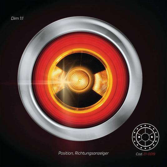 Luci di retromarcia a LED complete, 3 moduli completi 469002