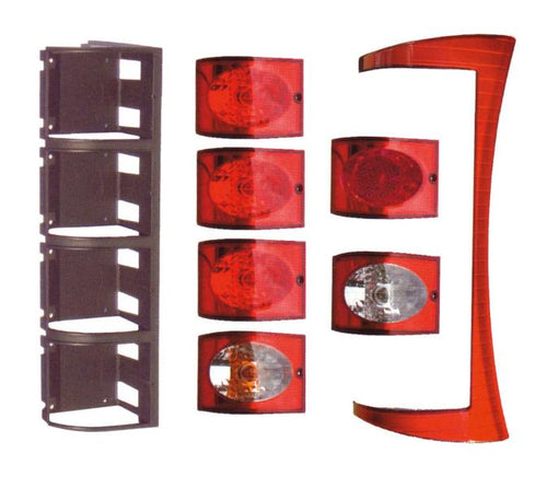 Blinkleuchte Mod.Syst.rot 46981