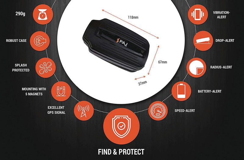 Load image into Gallery viewer, PAJ Power Finder, inseguimento del veicolo, localizzatore GPS 47055
