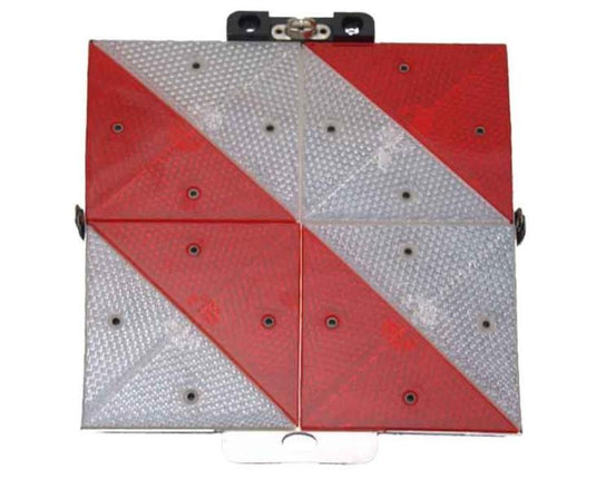 Segnaletica di segnalazione di parcheggio 28,5x28,5 pieghevole per la parte ante 471173