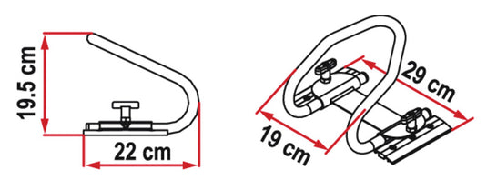 MotoWheel Chock posteriore 471703