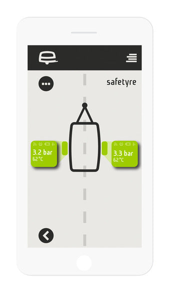 Load image into Gallery viewer, Reich Easydriver safetyre - Monitoraggio pressione pneumatici roulotte, camper e rimorchi 47427
