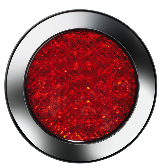 Fendinebbia a LED 12V 4W, rosso IP67, cavo 500mm 47623