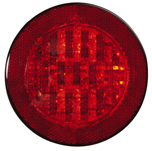 Fendinebbia a LED con riflettore 12V, 4W rosso IP67, cavo 500 mm 47632