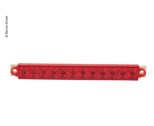 Fanale posteriore a LED rosso/cromo 9-32V, 0,3 W IP67, cavo 500 mm 47659