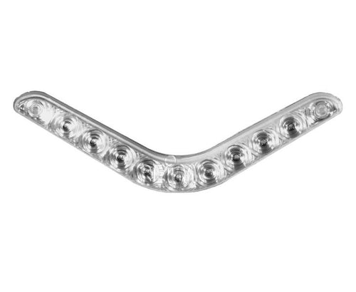 Indicatore LED chiaro a destra, cavo da 250 mm 47668